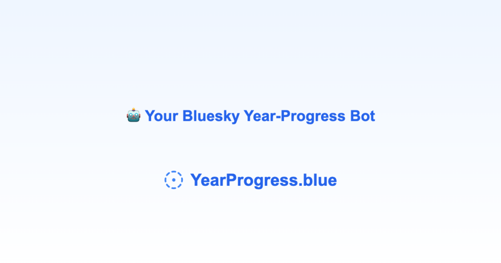 yearprogressblue